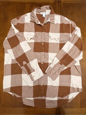 Old Navy Women’s Boyfriend Flannel / M